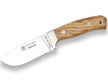 CUCHILLO DE MONTE CON CACHAS DE OLIVO VIROLA Y HOJA DE 10 CM. CO18 - Espadas y Más