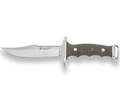 CUCHILLO DE MONTE CON CACHAS DE ZAMAK-ABS Y HOJA DE 11 CM. FUNDA DE CAMUFLAJE CF90 - Espadas y Más