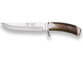 CUCHILLO DE MONTE CON PUÑO DE CIERVO Y HOJA INOX DE 17 CM. CC34 - Espadas y Más