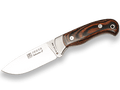 CUCHILLO DE MONTE CON VIROLA CACHAS DE MADERA ROJA PRENSADA Y HOJA DE 10,5 CM CR08 - Espadas y Más