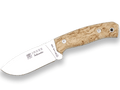 Imagen de Cuchillo De Monte Enterizo Con Cachas De Abedul Rizado Y Hoja De 10,5 Cm CL59 parte de nuestra colección en Espadas y más, sitio oficial.