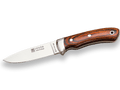 CUCHILLO DE MONTE ENTERIZO CON MANGO DE MADERA ROJA Y HOJA DE 9,5 CM. CR16 - Espadas y Más