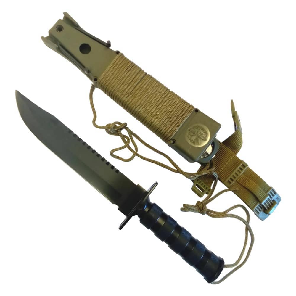 Cuchillo de supervivencia con funda rígida RM-H5 - Espadas y Más