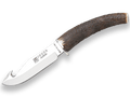 Imagen de Cuchillo Desollador Joker Hurón, Puño De Ciervo, Hoja Acero Inox De 11 Cm.Funda De Cuero. CC74 parte de nuestra colección en Espadas y más, sitio oficial.