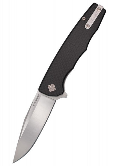 Cuchillo Estrategia Fibra de carbono/G-10, Ocaso OC-29BCD - Espadas y Más