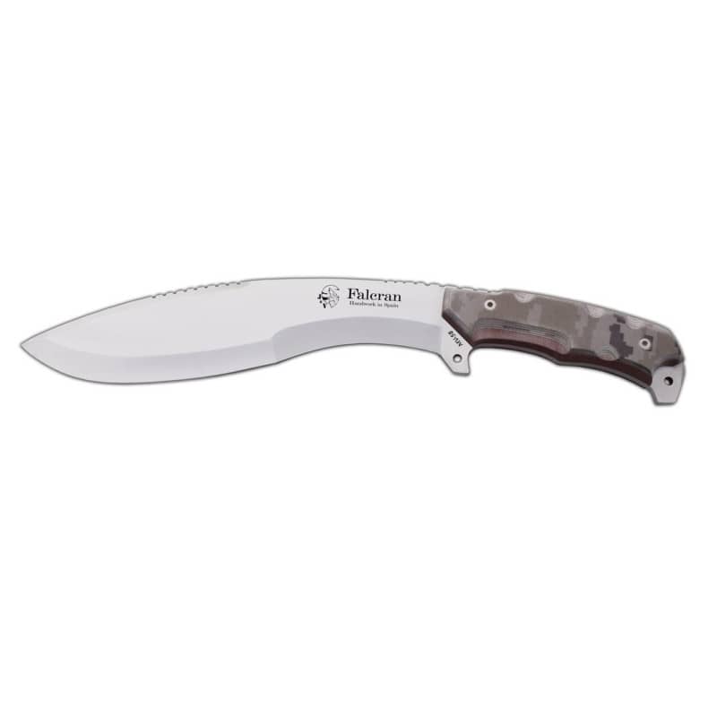 Cuchillo falcran micarta camo pixel arido 1266-M7 - Espadas y Más