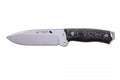 Cuchillo J&V CHACAL MAKRO MICARTA NEGRA FUNDA CORDURA O FUNDA PIEL 1379-M1-COR - Espadas y Más