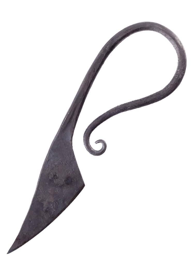 Cuchillo Medieval, forjado a mano, aprox. 15 cm de largo ULF-KD-11 - Espadas y Más