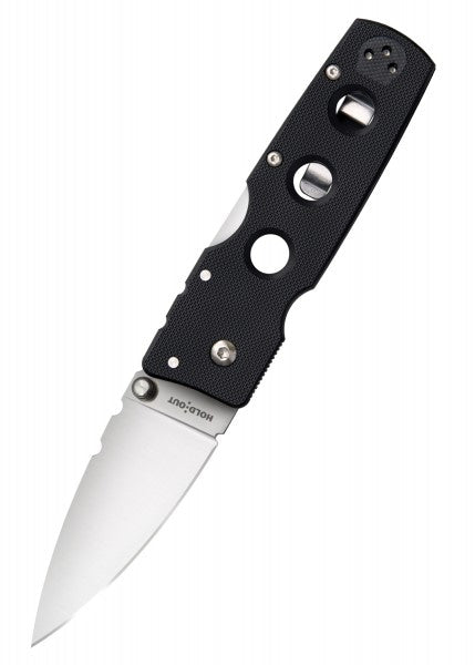 Cuchillo o navaja Pocket Knife Hold Out, hoja de 3 pulgadas, S35VN, borde de corte liso o dentado CS-11G3 - Espadas y Más