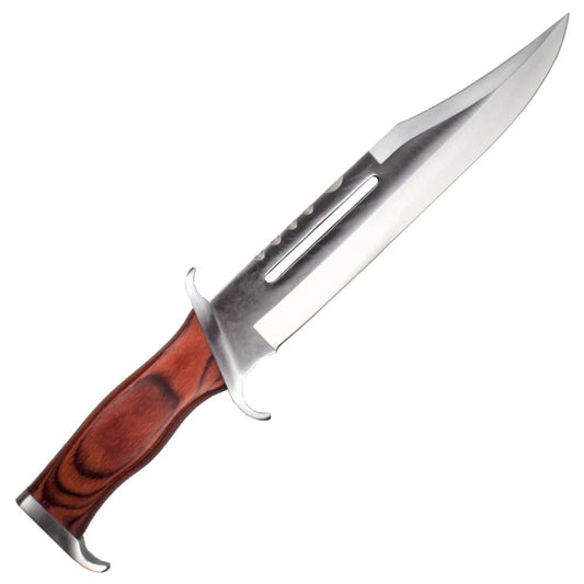 Cuchillo Réplica Rambo 3 con hoja de acero inoxidable. Vendido por Espadas y más