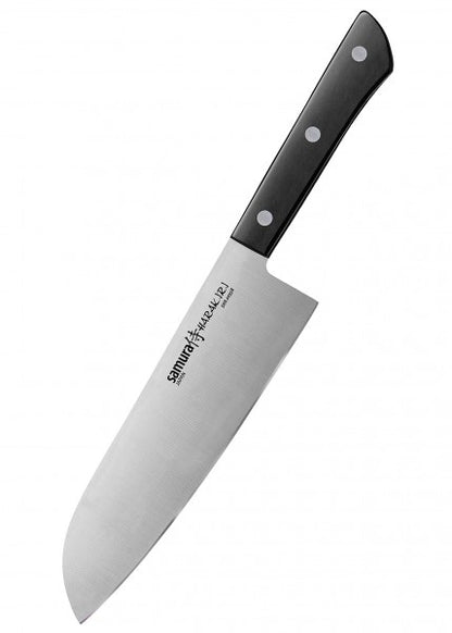 Cuchillo Samura Harakiri Santoku, 175 mm TCSHR-0095B - Espadas y Más