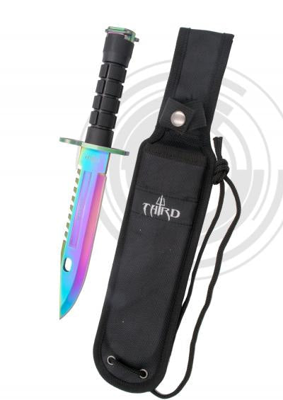 CUCHILLO TACTICO Modelo Mercenario H0814W - Espadas y Más