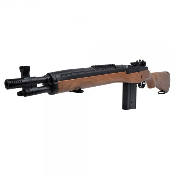Imagen de Fusil Eléctrico Cyma M14 Socom Color Madera (CM032W-SOC) parte de nuestra colección en Espadas y más, sitio oficial.