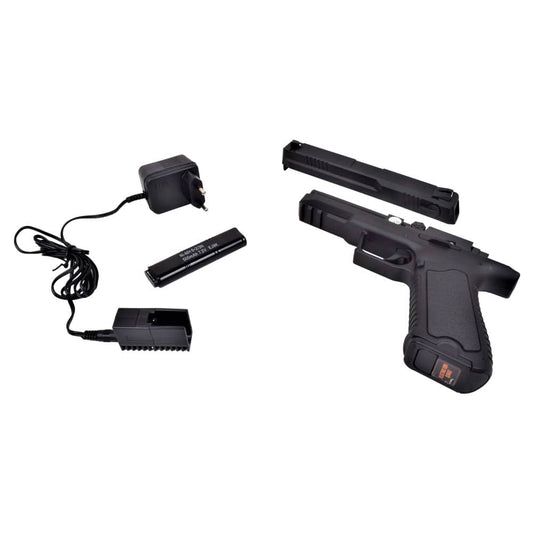 Imagen de Pistola Electrica Cyma Negro (CM127) parte de nuestra colección en Espadas y más, sitio oficial.