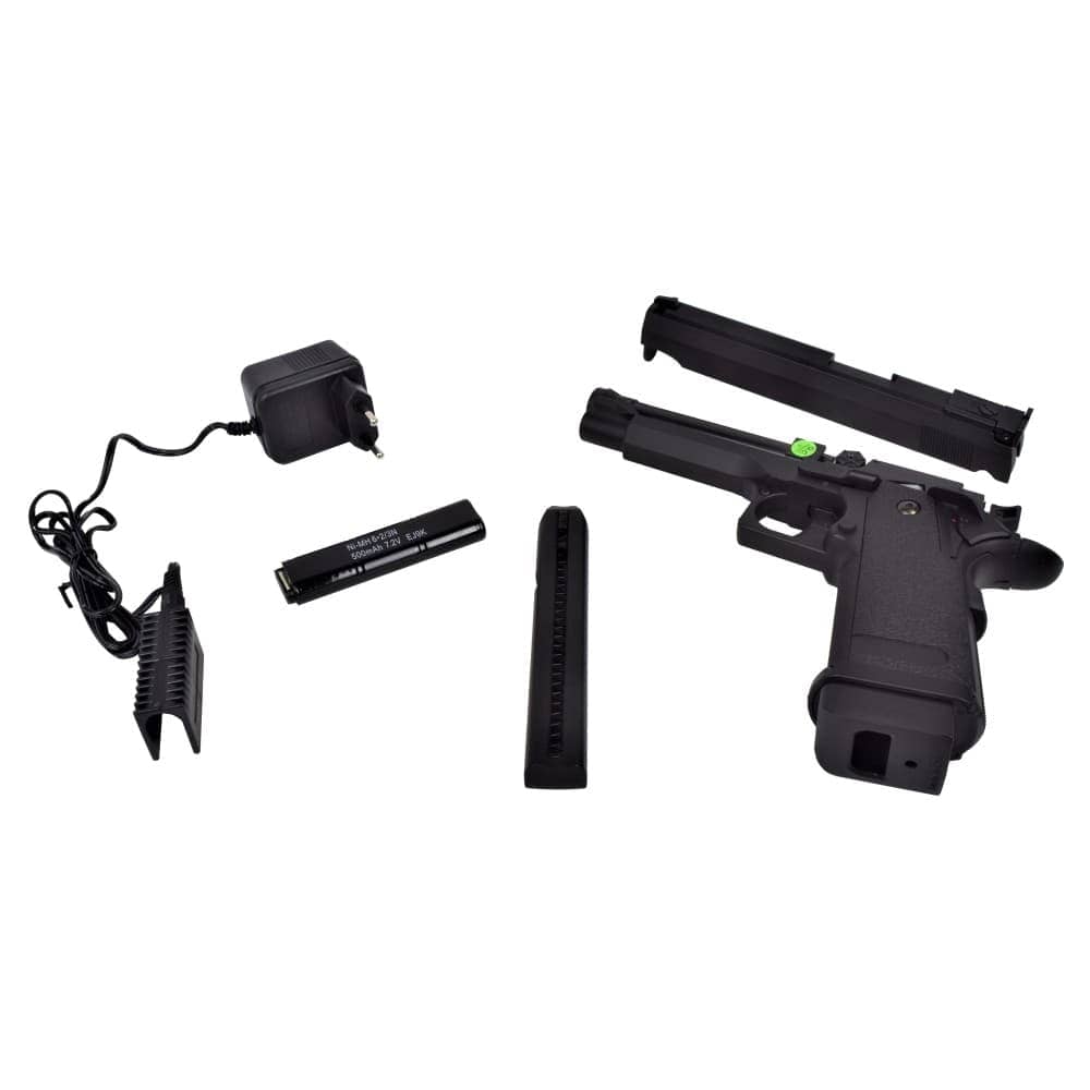 PISTOLA ELECTRICA CYMA CM128 NEGRO (CM128) - Espadas y Más