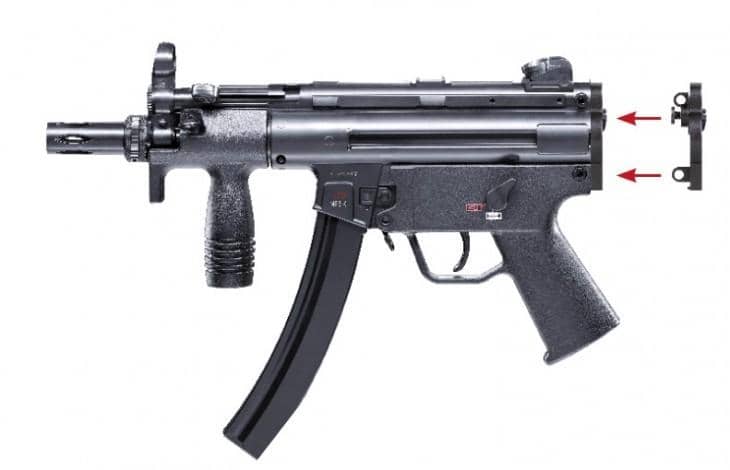 U5.8159 Subfusil H&K MP5 K-PDW Co2 - 4,5 mm Bbs - Espadas y Más
