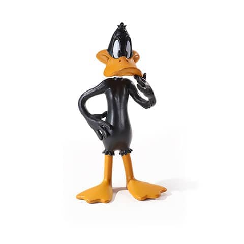 Daffy Duck - mini Figura Toyllectible Bendyfigs - Looney Tunes NN1185 - Espadas y Más