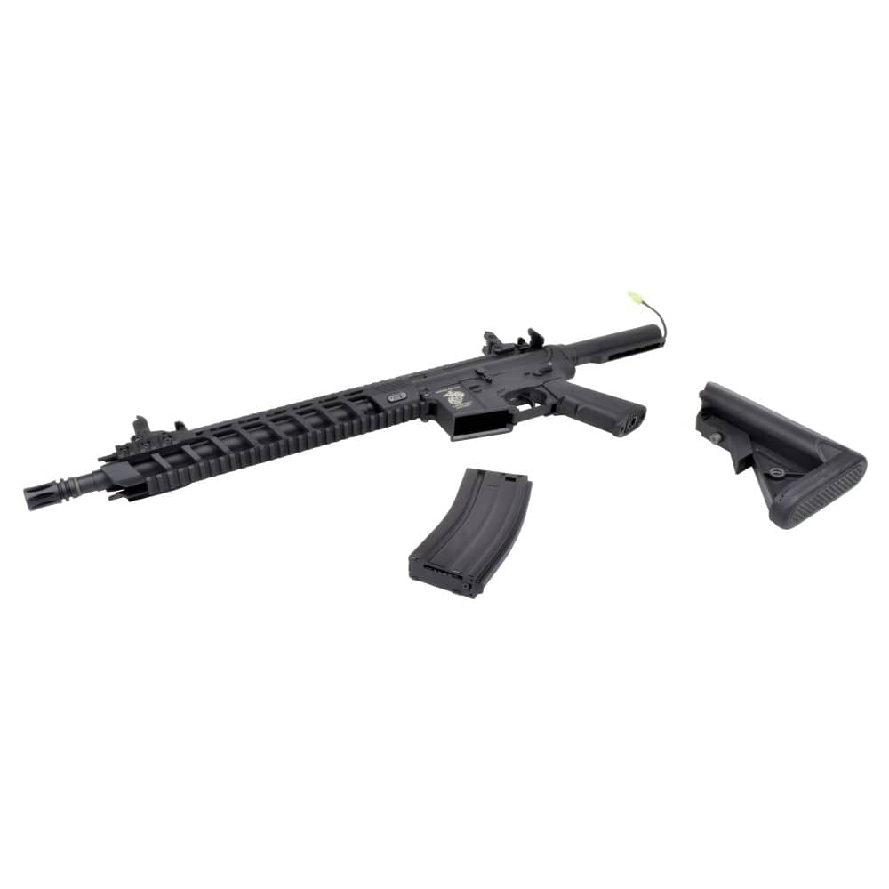 RIFLE ELECTRICO M4 13" VERSIÓN POLÍMERO NEGRO D|BOYS (7302) - Espadas y Más