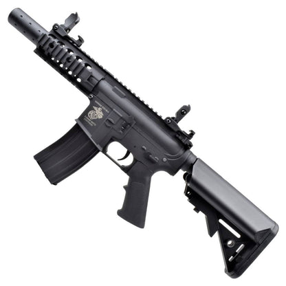 Imagen de Rifle Eléctrico M4 5" Negro diboys (1171) parte de nuestra colección en Espadas y más, sitio oficial.