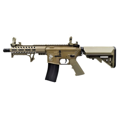 RIFLE ELECTRICO M4 8" METAL VERSIÓN NEGRO O TIERRA D|BOYS (7301M) - Espadas y Más
