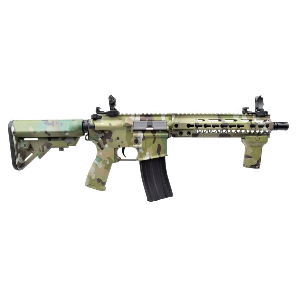 RIFLE ELECTRICO M4 9.5" METAL MULTICAM D|BOYS  (4982M-M) - Espadas y Más