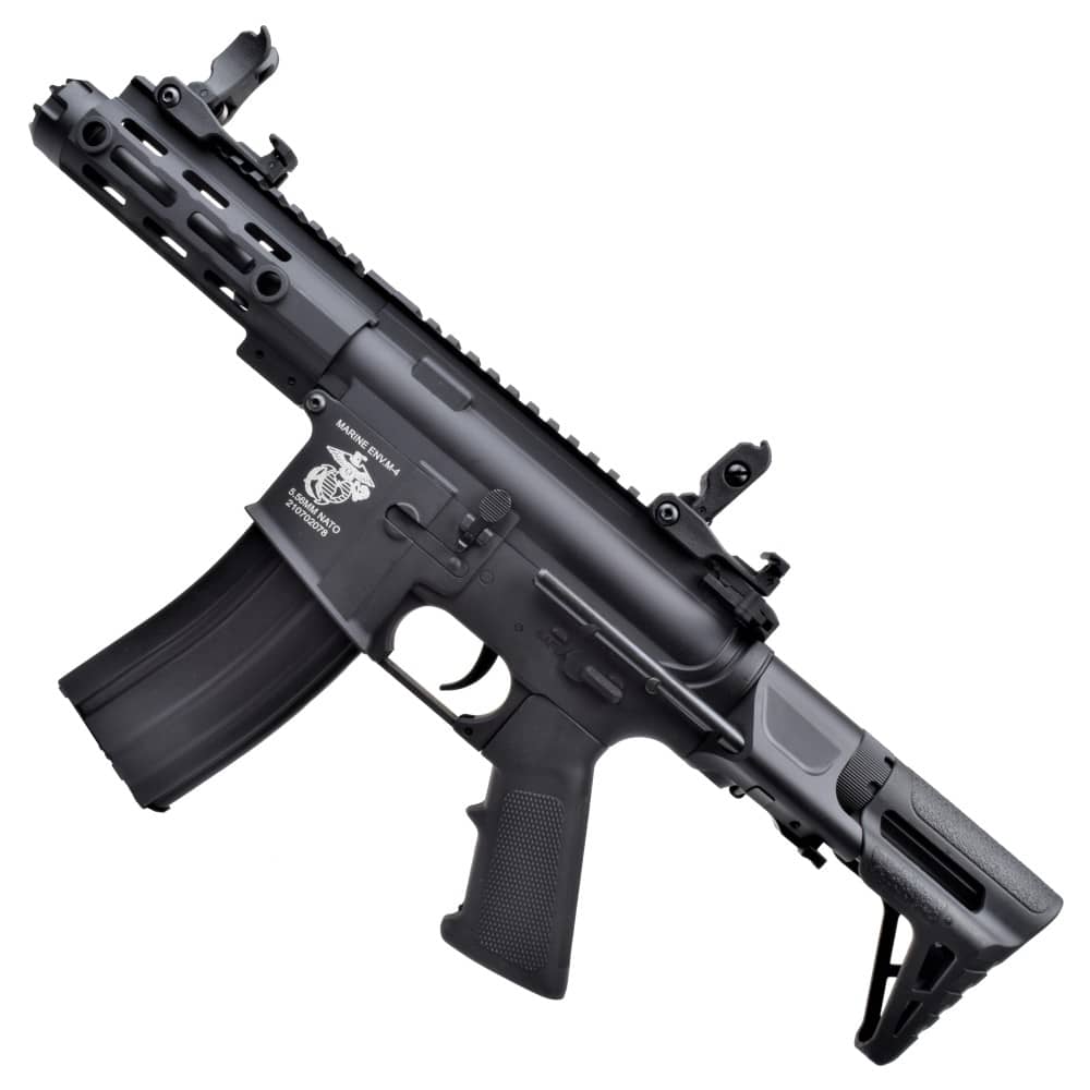 FUSIL ELÉCTRICO M4 PDW NEGRO O TIERRA OSCURA D|BOYS (1131) - Espadas y Más