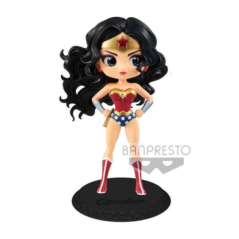 DC COMICS - Collection Figurine Q posket Wonder Woman 14cm - Espadas y Más
