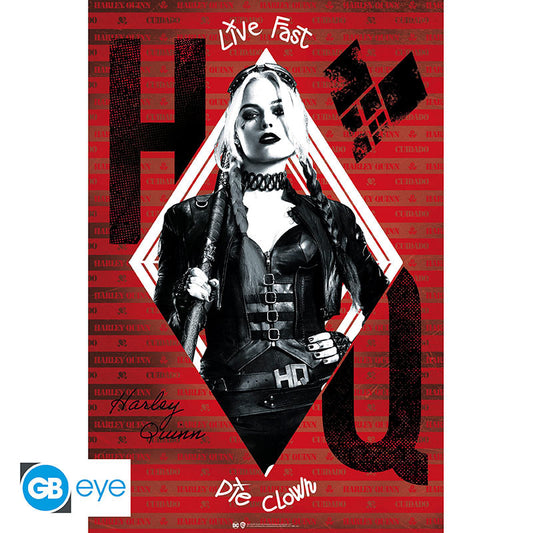 DC COMICS - Poster "Harley Quinn" (91.5x61) - Espadas y Más