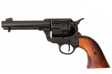 Imagen de Revólver  Peacemaker CAL.45 4,75", con 6 balas, 1-1186N, Réplica no funcional parte de nuestra colección en Espadas y más, sitio oficial.