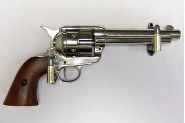 Imagen de Revólver Peacemaker 4, Cal. 45  75, 1186G Réplica no funcional parte de nuestra colección en Espadas y más, sitio oficial.