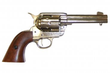 Imagen de Revólver Peacemaker 4, Cal. 45  75, 1186G Réplica no funcional parte de nuestra colección en Espadas y más, sitio oficial.