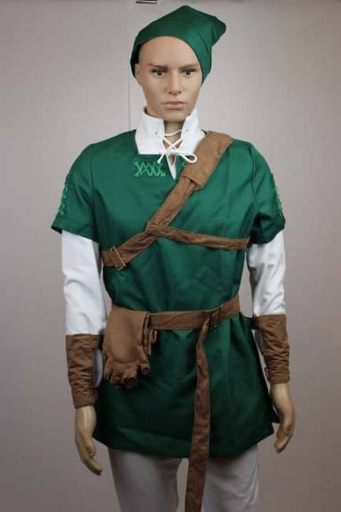 Disfraz cosplay para Link de la serie de juegos Zelda - Espadas y Más