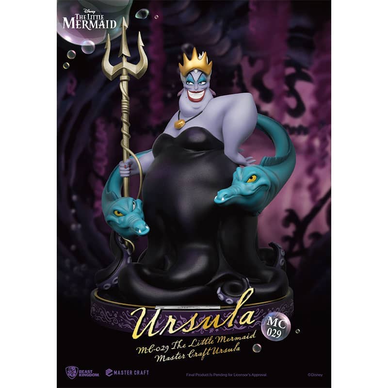 DISNEY - The Little Mermaid - Master Craft Ursula - 41 cm - Espadas y Más