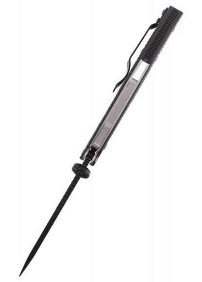 Cuchillo Pocket Demko AD20.5 Clip Point, Negro, DLC  DK-AD20-5-C BLK DLC - Espadas y Más