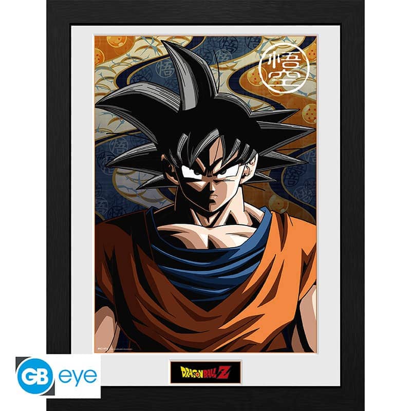 DRAGON BALL - Framed print DBZ/"Goku" (30x40) x2 - Espadas y Más