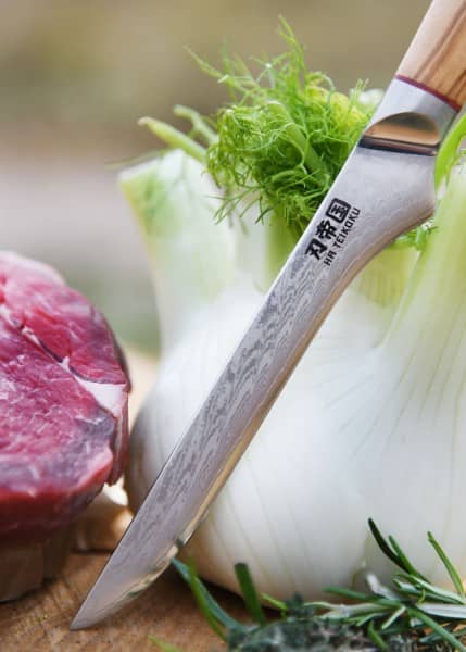 Cuchillo de deshuesar, acero de Damasco DTYT-DBK-OK - Espadas y Más