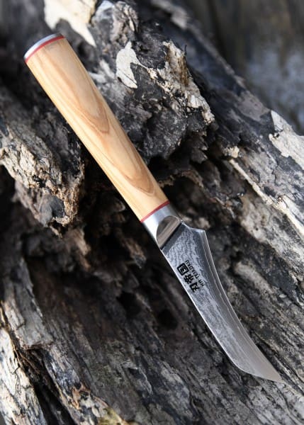Cuchillo de pelar, acero de Damasco DTYT-DPK-OK - Espadas y Más