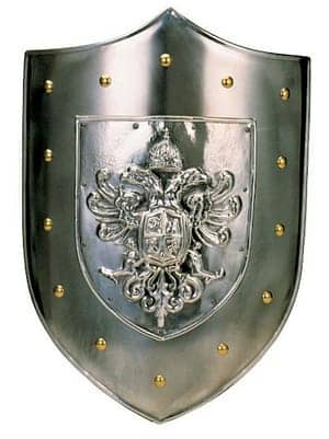 Escudo medieval Marto águila bicéfala 960 - Espadas y Más