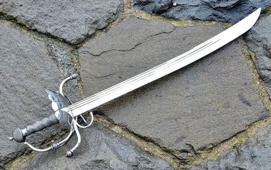 Espada alemana Dussack con empuñadura de concha de finales del siglo XVI RAS51 - Espadas y Más