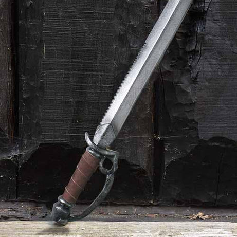 Espada vikinga de 40, espada larga lista para la batalla de