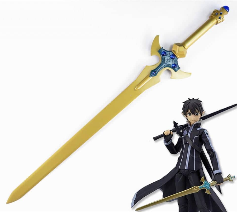 Espada Excalibur de Kirito Sword Art Online 41647 - Espadas y Más