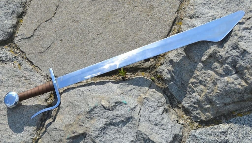 Imagen de Espada Falchion largo contacto total en estilo de batalla de naciones RAS61 parte de nuestra colección en Espadas y más, sitio oficial.