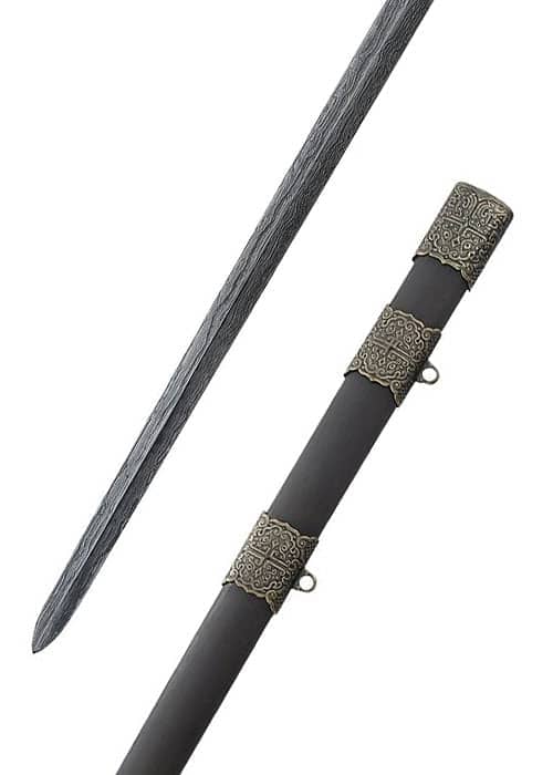 Espada Jian de acero damasco SH1013 - Espadas y Más