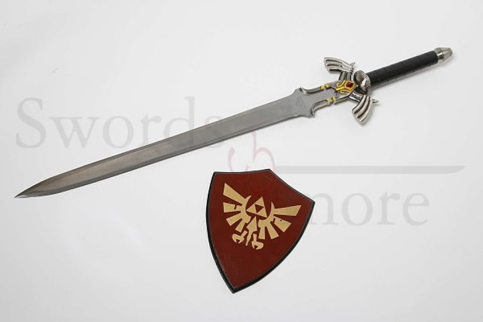 Espada maestra de Zelda Twilight Princess plateada 40257 - Espadas y Más