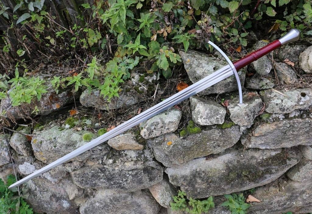 Espada medieval Cuthbert de mano y media MSW222 - Espadas y Más