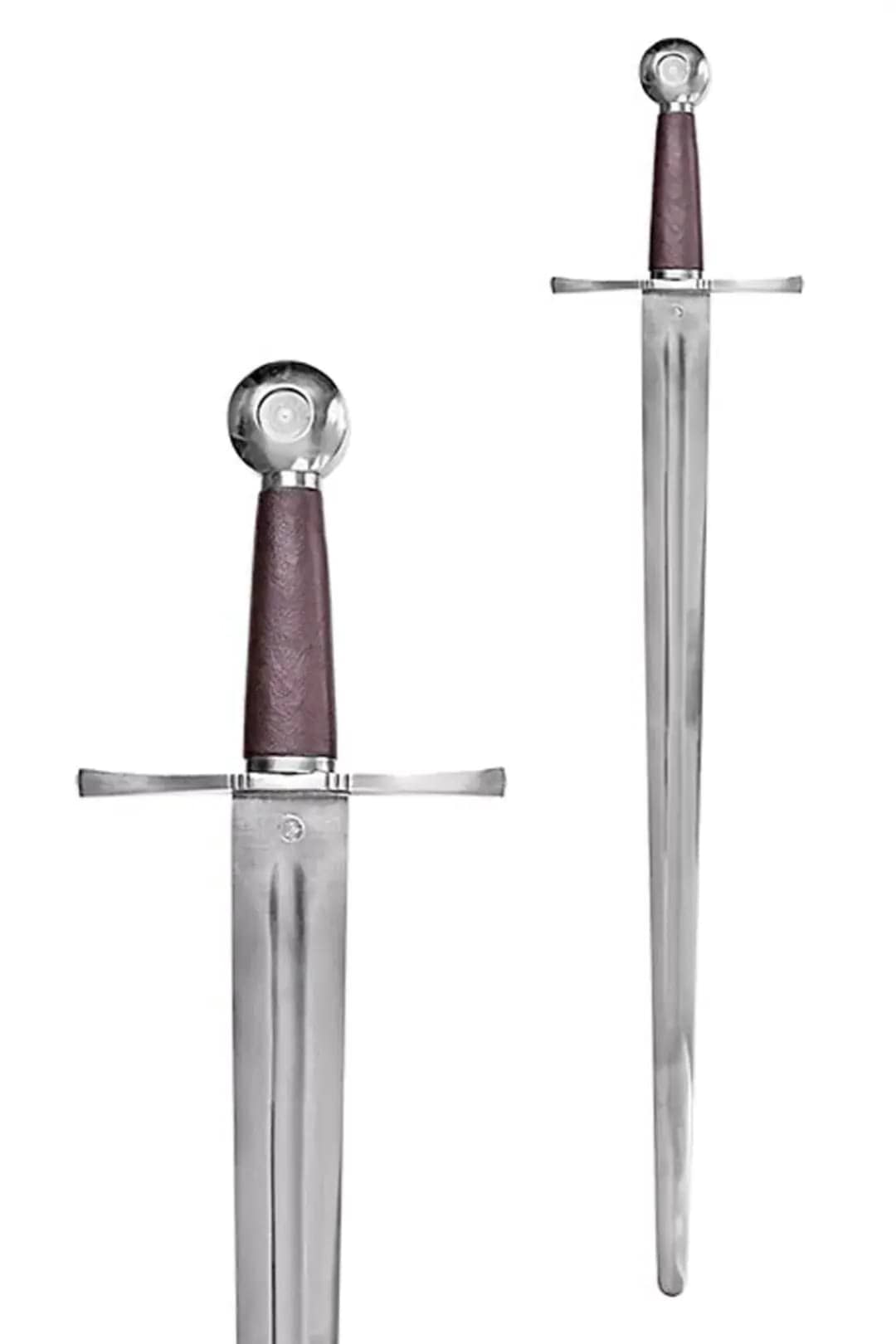 Espada Medieval De Acero 48.8 Real Clásica