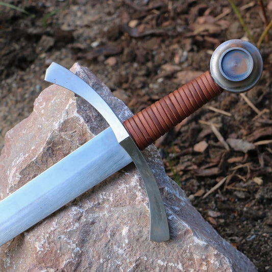 Espada medieval Lanfrid de una mano Full Tang MSW263 - Espadas y Más
