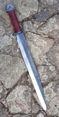 Espada Seax Vikingo decorado Triquetra KNI78 - Espadas y Más