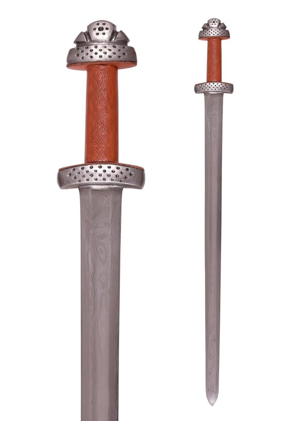 Espada vikinga de Trondheim - Acero de Damasco HN-SH2296 - Espadas y Más