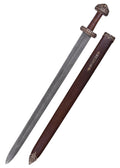 Espada vikinga (Isla de Eigg) con mango de cuero, hoja espadaendurecida 0116040802 - Espadas y Más